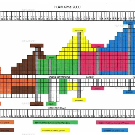 Apartmán Aime 2000 - 3 Pieces 6 Pers - Aime 2000 - Q35a2 - Plagne Aime 2000 Mae-6804 *